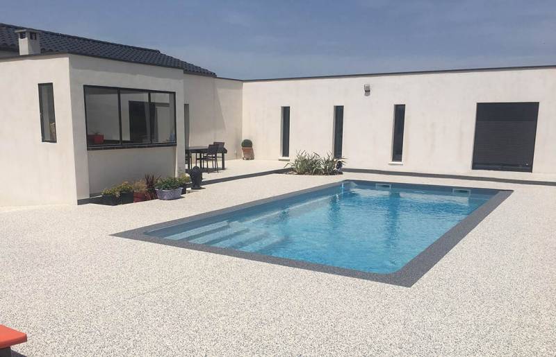 Spécialiste dans la création de terrasse en résine drainante proche Fécamp en Seine-Maritime